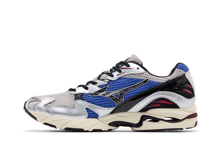 Mizuno Wave Rider 10 'Harbor Mist Black Dazzling Blue' — Harbor Mist/Black/Dazzling Blue