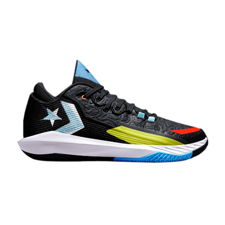Converse All Star BB Jet 'Peace &amp; Unity' — Black/Kinetic Blue/Poppy Glow