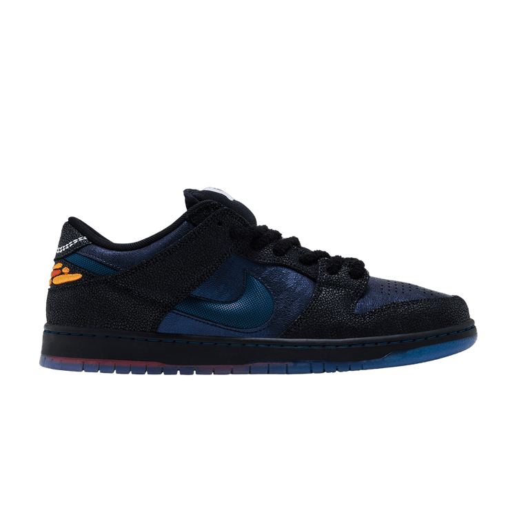 Bluetile x Nike SB Dunk 'Black Marina White' — Black/Marina-White-Campfire Orange-Court Blue-Orange Horizon