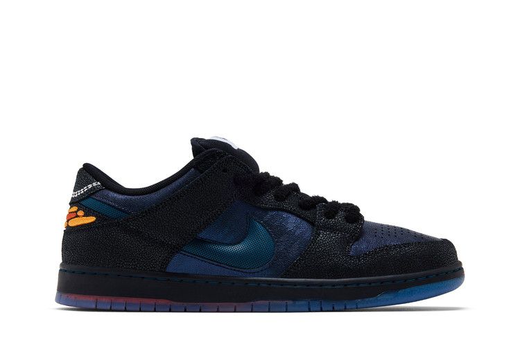 Bluetile x Nike SB Dunk 'Black Marina White' — Black/Marina-White-Campfire Orange-Court Blue-Orange Horizon (2)
