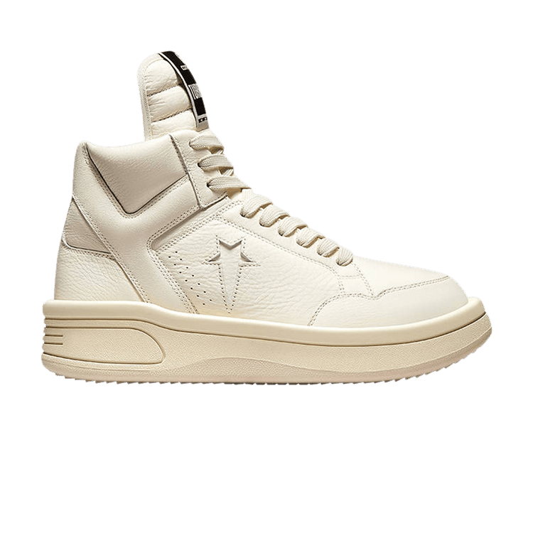 Rick Owens x Converse DRKSHDW TURBOWPN Mid 'Egret' — Egret/Egret/Cloud Cream