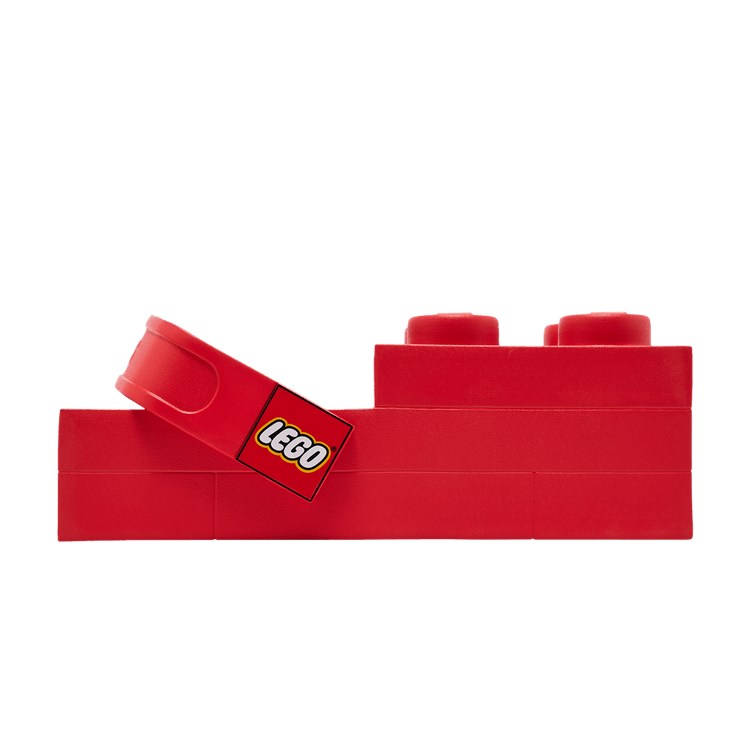 Lego x Crocs Brick Clog 'Bright Red' — Bright Red