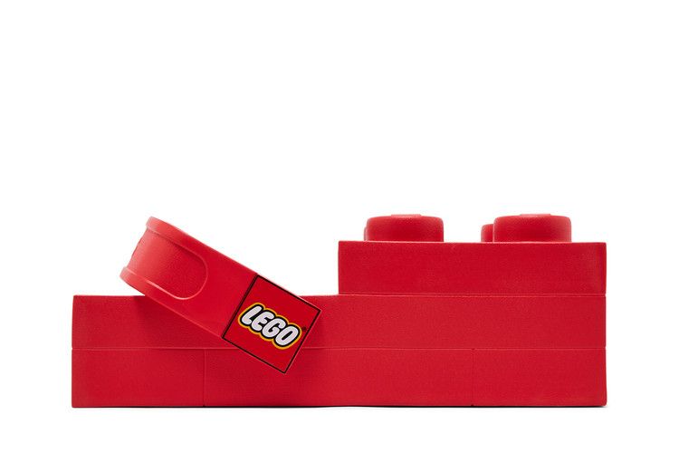 Lego x Crocs Brick Clog 'Bright Red' — Bright Red