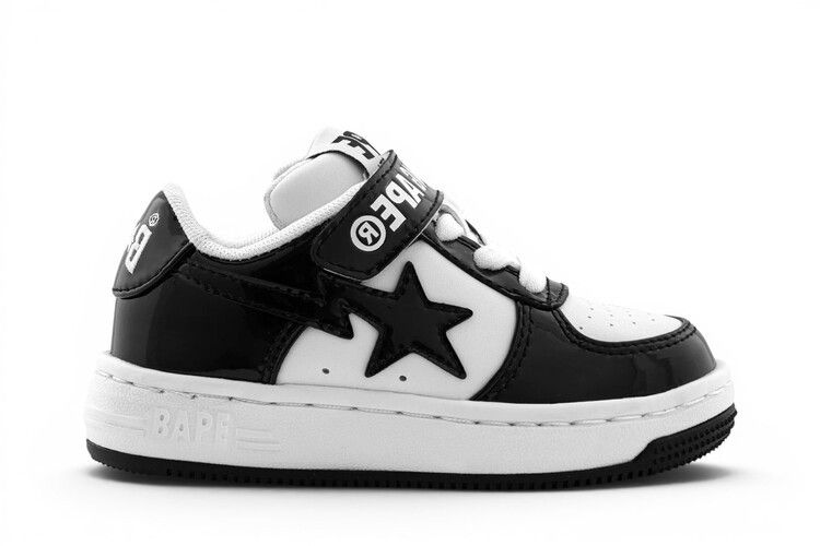 Bapesta Kids #2 'Black' — Black