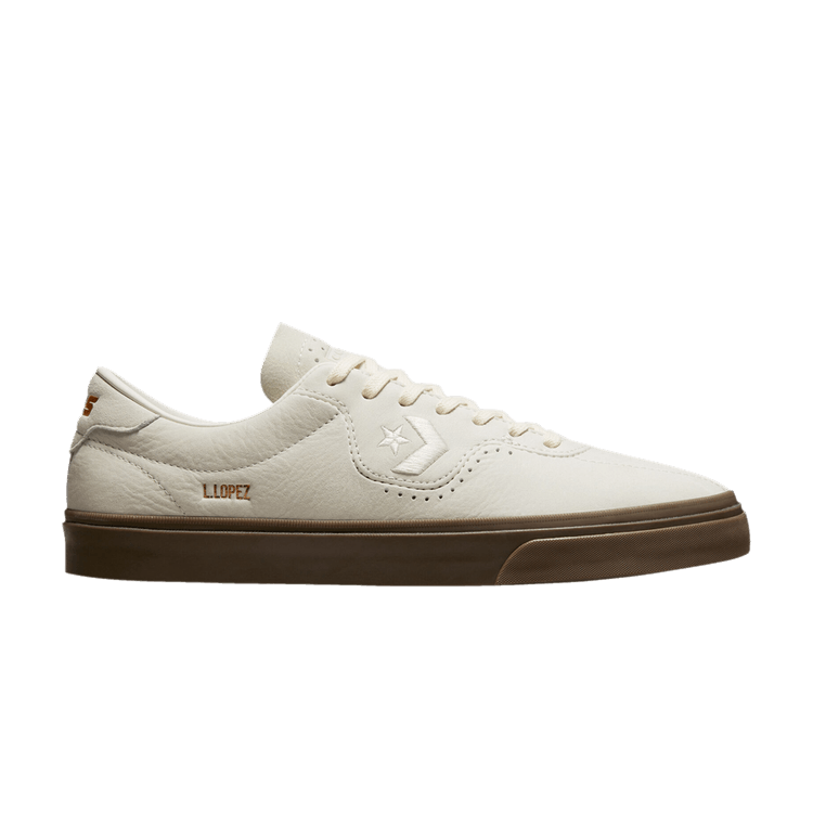 Converse Louie Lopez Pro Low 'Egret Dark Mushroom Gum' — Egret/Dark Mushroom/Gum Brown