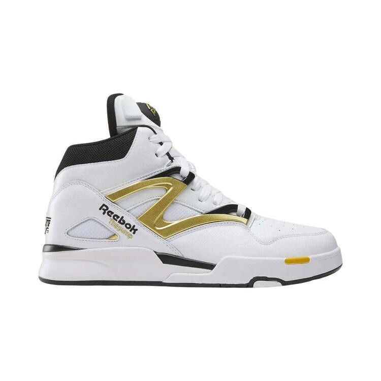 Reebok Pump Omni Zone II 'White Black Gold' — White/Black/Gold