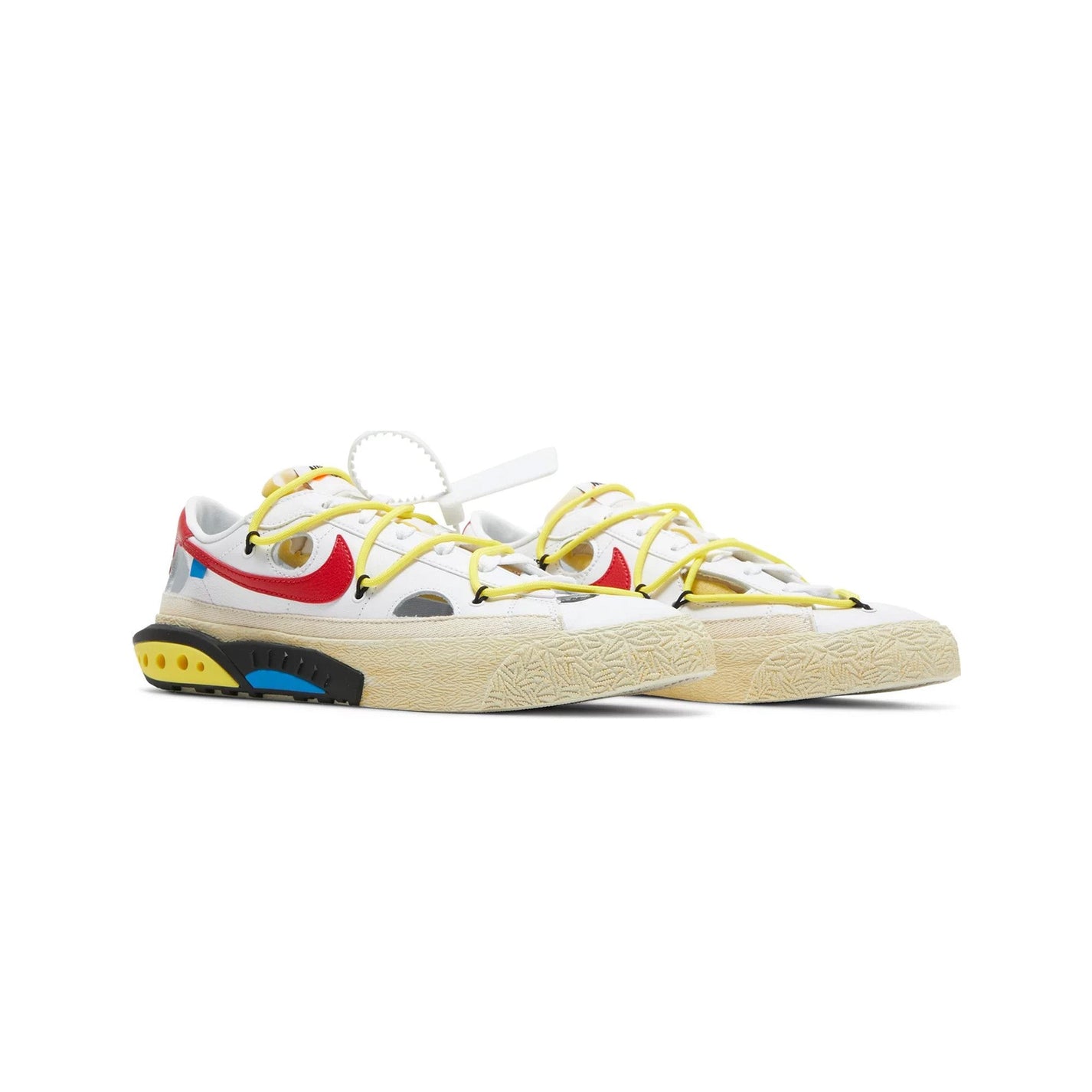 Nike Blazer Low 'Off-White University Red' (2022)
