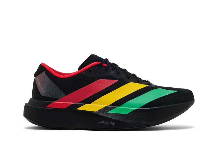 Bob Marley x adidas Adizero Evo SL 'Black Red Yellow' — Black/Red/Yellow