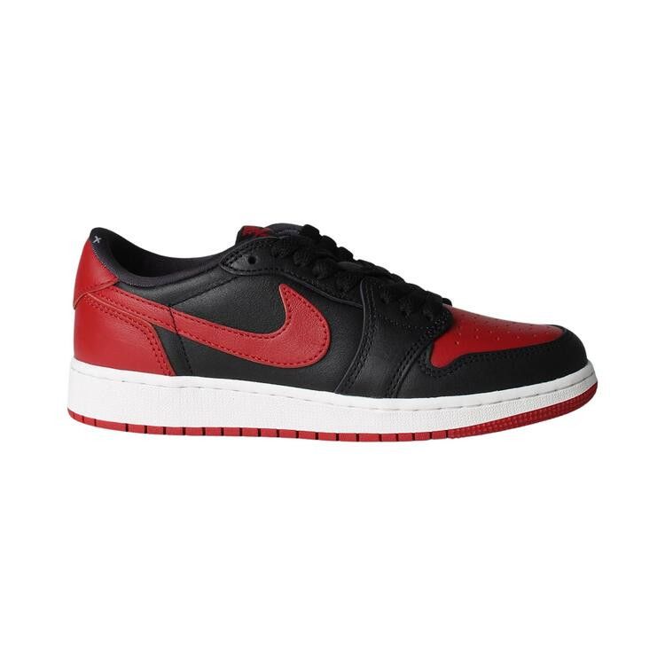 Air Jordan 1 Retro Low OG GS 'Banned' 2026 — Black/Black-Varsity Red-Summit White