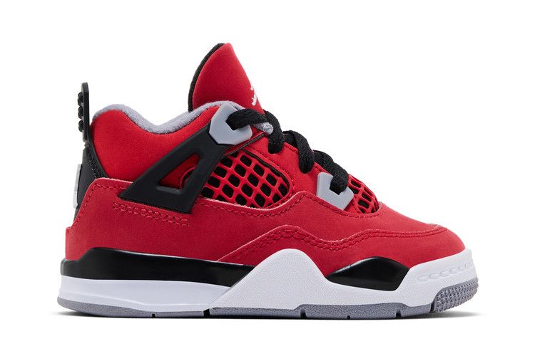 Air Jordan 4 Retro TD 'Toro Bravo' 2026 — Fire Red/White/Black/Cement Grey