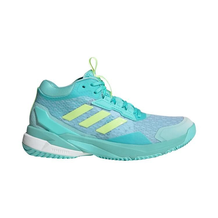 adidas Wmns Crazyflight 6 Mid Indoor 'Flash Aqua' — Flash Aqua / Hi-Res Yellow / Cloud White