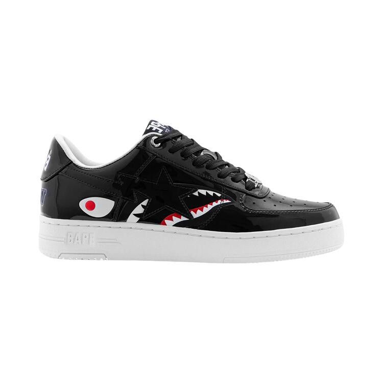 Bapesta #3 'Shark Black' — Black