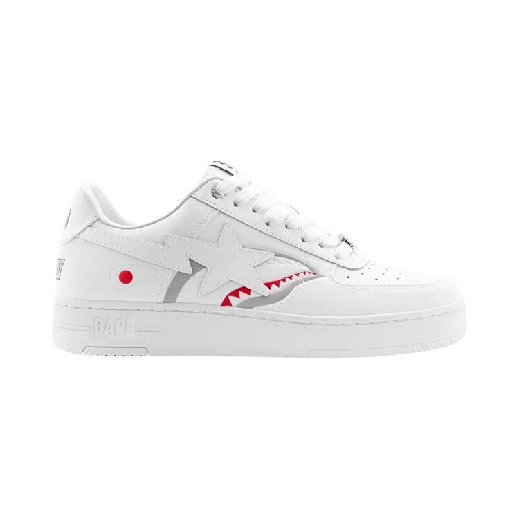 Bapesta #3 'Shark White' — White