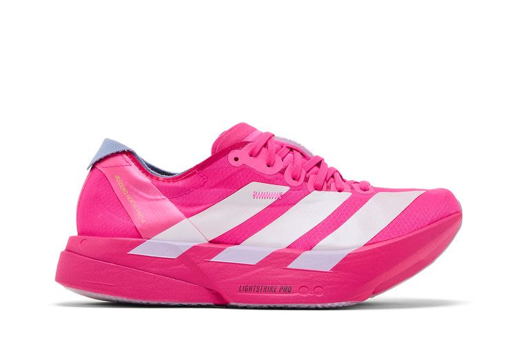adidas Wmns Adizero Adios Pro 4 'Shock Pink' — Shock Pink/Zero Metallic/Aurora Plum
