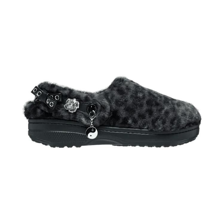 Crocs Unfurgettable Clog 'Black Grey Leopard' — Black/Grey/Leopard