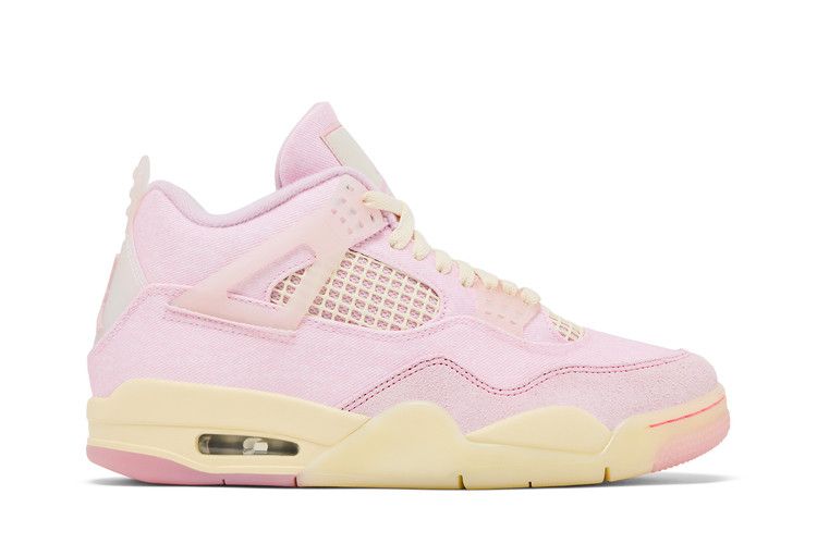 Wmns Air Jordan 4 Retro 'Iced Carmine' — Iced Carmine/Pearl Pink/Coconut Milk/Muslin
