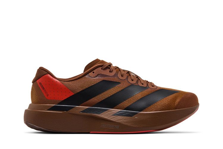 Pharrell x adidas Adizero Evo SL 'Preloved Brown' — Preloved Brown / Core Black / Orange