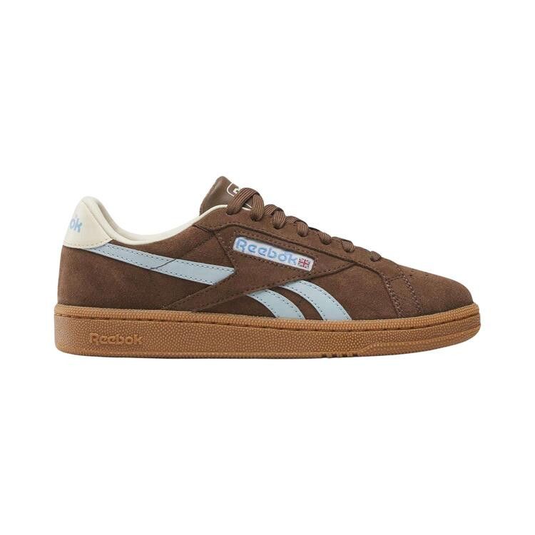 Wmns Reebok Club C Grounds UK 'Simple Brown Ice Blue Gum' — Simple Brown/Ice Blue/Gum