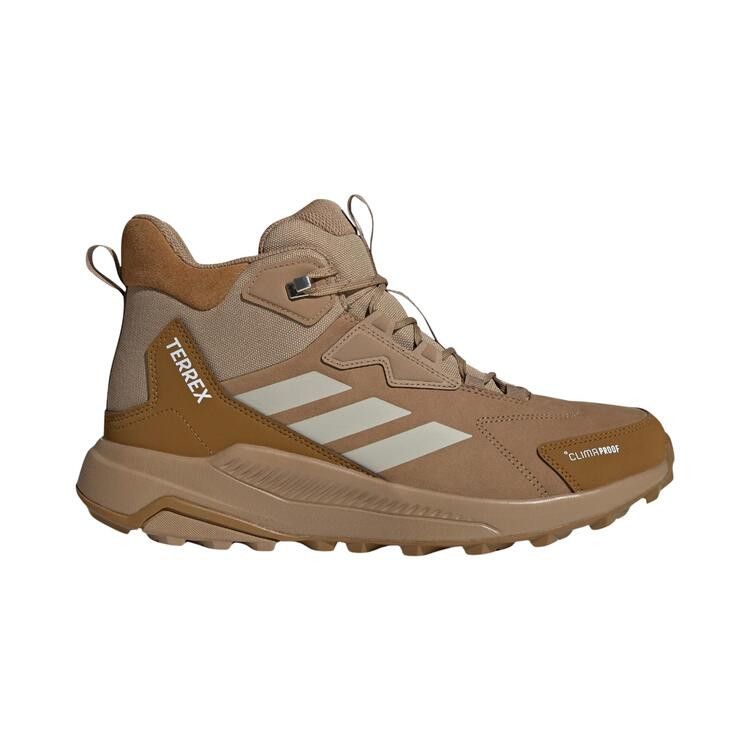 adidas Terrex Anylander Leather Mid Climaproof 'Cardboard Beige' — Cardboard / Beige / Bronze Strata