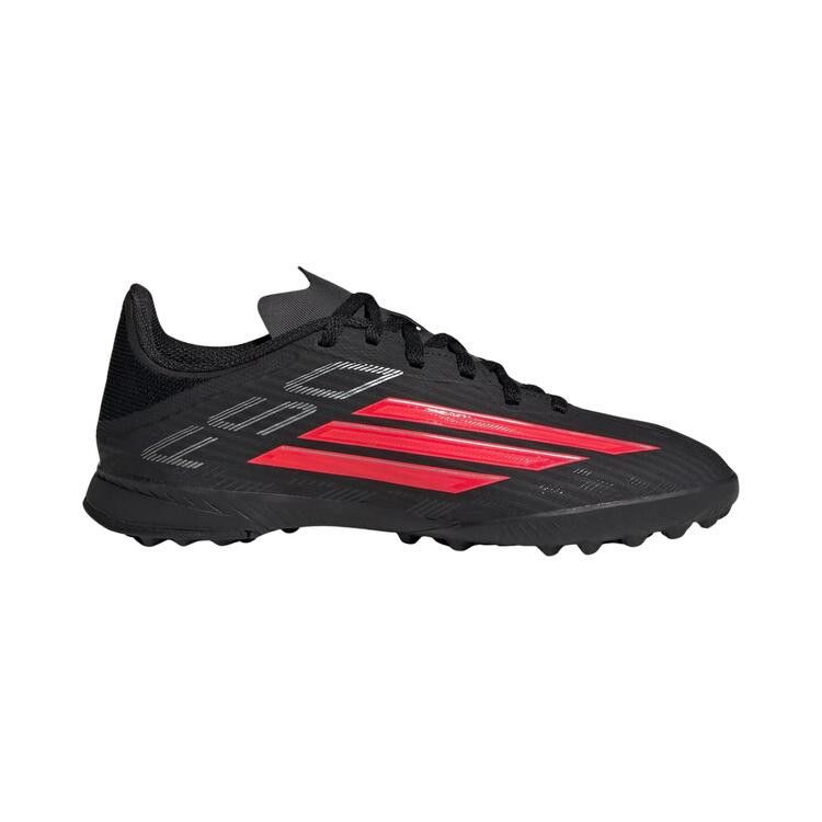 adidas F50 League TF Little Kid 'Core Black Lucid Red' — Core Black / Lucid Red / Core Black
