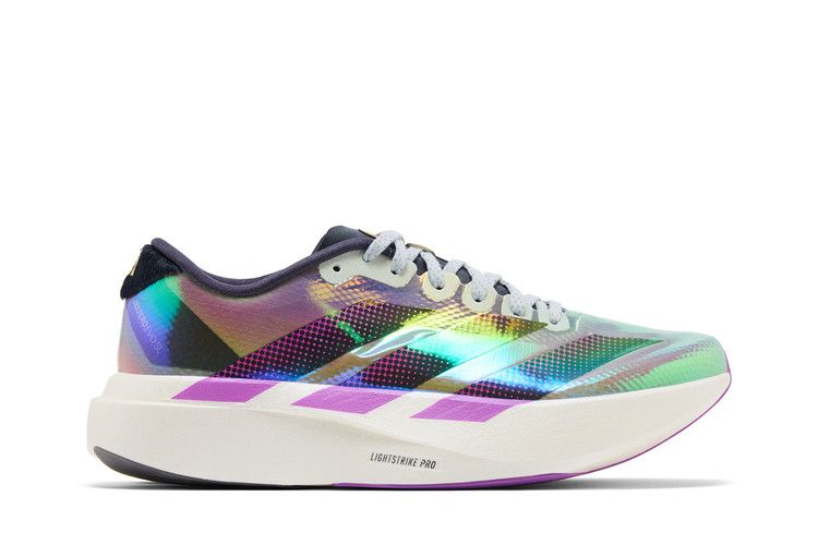 adidas Adizero Evo SL 'Woven Chinese New Year' — Clear Grey/Magic Purple/Aurora Blue