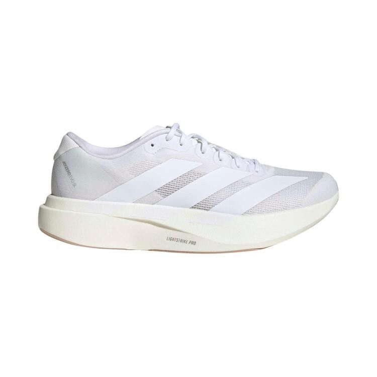 adidas Adizero Evo SL 'White Warm Sandstone' — White/White/Warm Sandstone