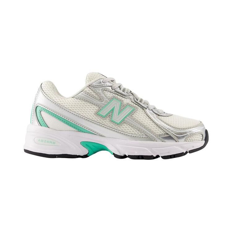 New Balance 740 Lace Big Kid 'Silver Metallic Deep End' — SILVER METALLIC / DEEP END