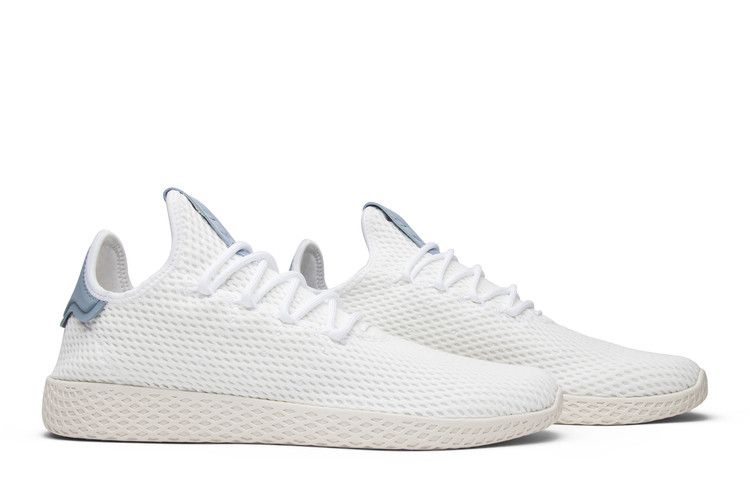 Pharrell x adidas Tennis Hu 'Tactile Blue' — Footwear White/Footwear White/Tactile Blue