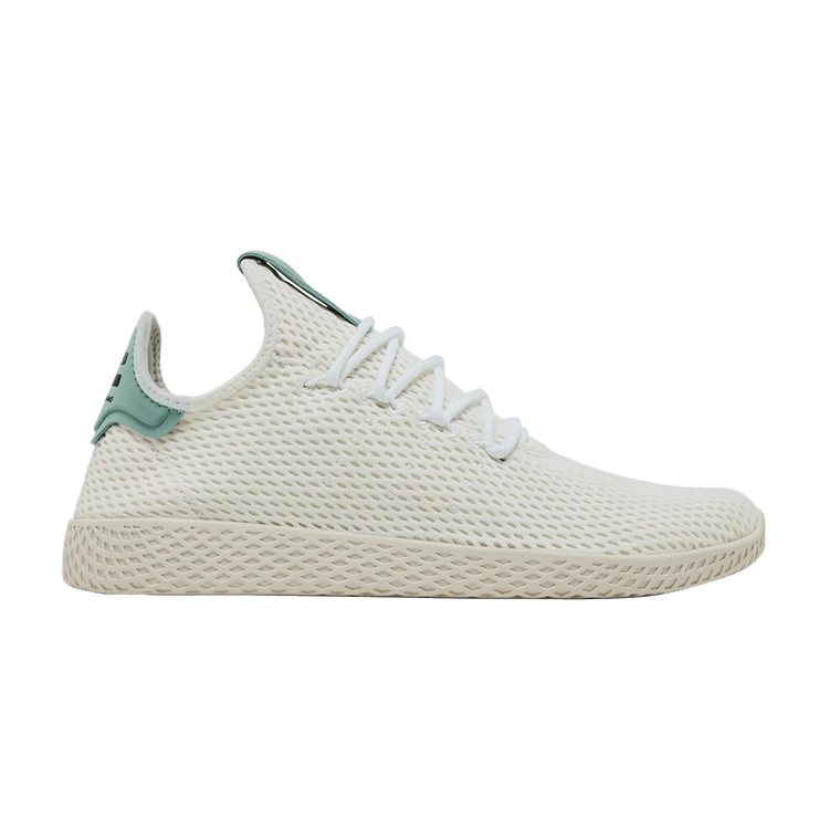 Pharrell x adidas Tennis Hu 'Tactile Green' — Footwear White/Footwear White/Tactile Green
