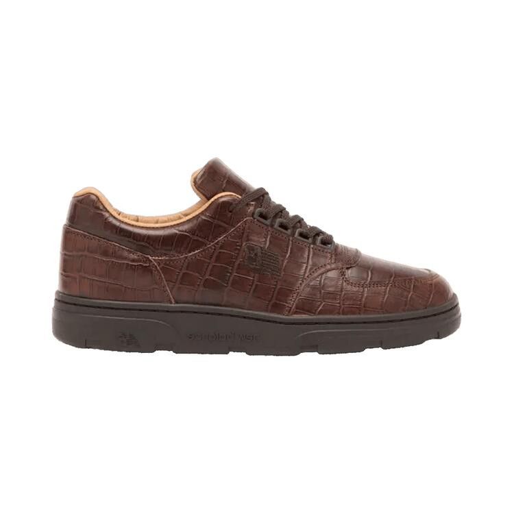 END. x New Balance Allerdale 'Croc Leather' — Brown/Black