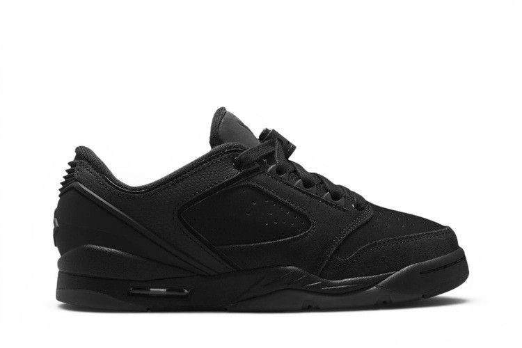 Air Jordan Sixty Plus Low GS 'Black Cat' — Black/Dark Smoke Grey