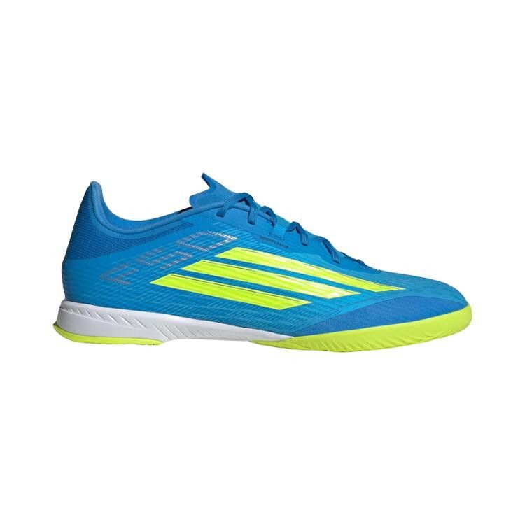 adidas F50 League Indoor 'Lucid Ray Blue Team Solar Yellow 2 Lucid Aquamarine' — Lucid Ray Blue / Team Solar Yellow 2 / Lucid Aquamarine