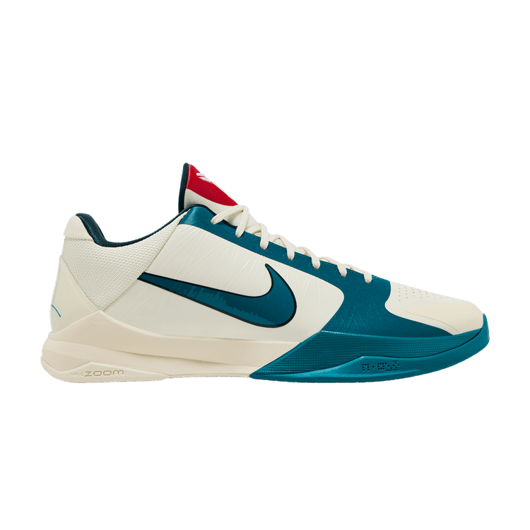 Caitlin Clark x Nike Kobe 5 Protro 'Coconut Milk Spruce' — Coconut Milk/Bright Spruce-Midnight Spruce-University Red-White