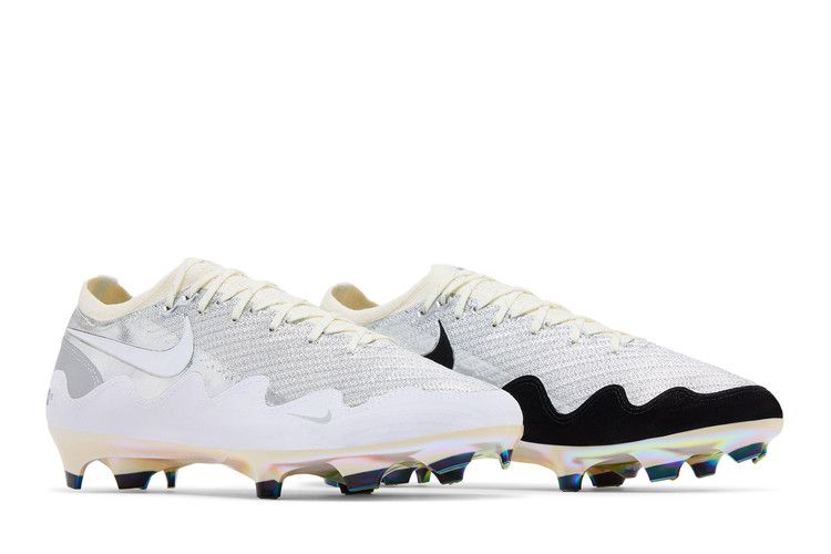Patta x Nike Mercurial Zoom Vapor 16 Elite FG 'Waves Pack Black White' — Chrome/Black-White