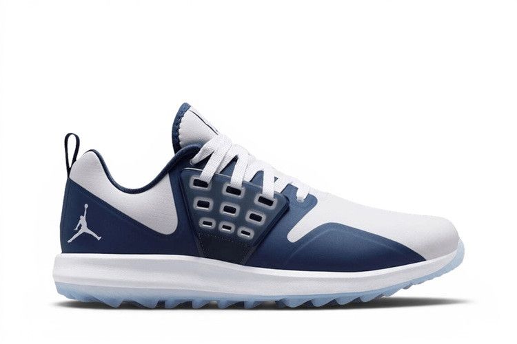 Air Jordan Grind Golf 'White Midnight Navy' — White/White/Midnight Navy
