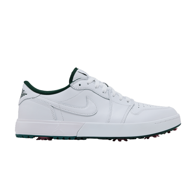 Air Jordan 1 Low Golf Spiked 'White Fir' — White/Fir/Black/White