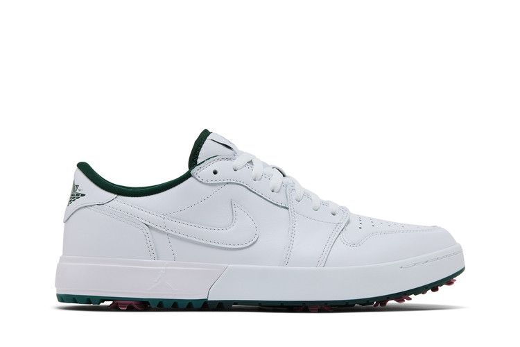 Air Jordan 1 Low Golf Spiked 'White Fir' — White/Fir/Black/White