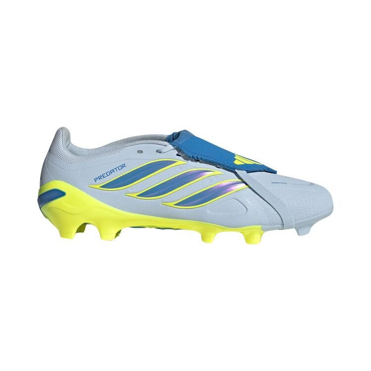 adidas Predator League Fold Over Tongue FG 'Crystal Sky Ray Blue Team Solar Yellow 2' — Crystal Sky Ray Blue Team Solar Yellow 2