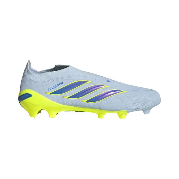 adidas Predator League Laceless FG 'Crystal Sky Ray Blue Team Solar Yellow 2' — Crystal Sky Ray Blue Team Solar Yellow 2