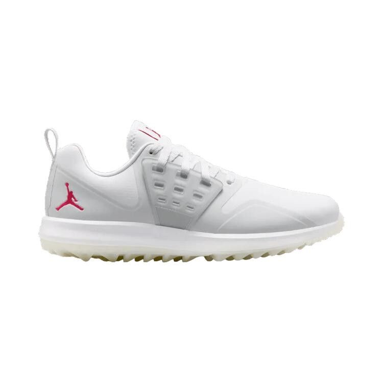 Air Jordan Grind Golf 'White Pure Platinum' — White/Pure Platinum/University Red