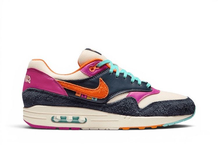 Nike Air Max 1 'San Diego Padres' — Dark Obsidian/Magma Orange-Coconut Milk-Fireberry (2)