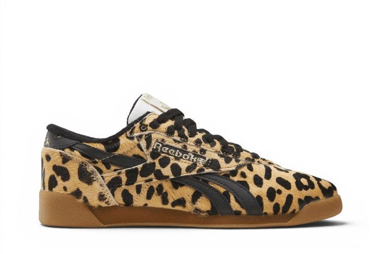 Reebok Wmns Freestyle Lo 'Cheetah' — Cheetah/Black/Chalk