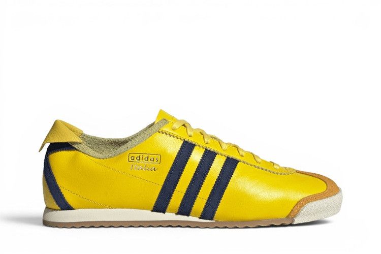 adidas Italia 60s 'Yellow Night Indigo Cream White' — Yellow/Night Indigo/Cream White
