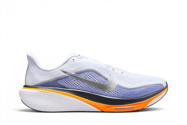 Nike Pegasus 42 Wide 'White Lapis Total Orange' — White/Lapis/Total Orange/Metallic Silver (2)