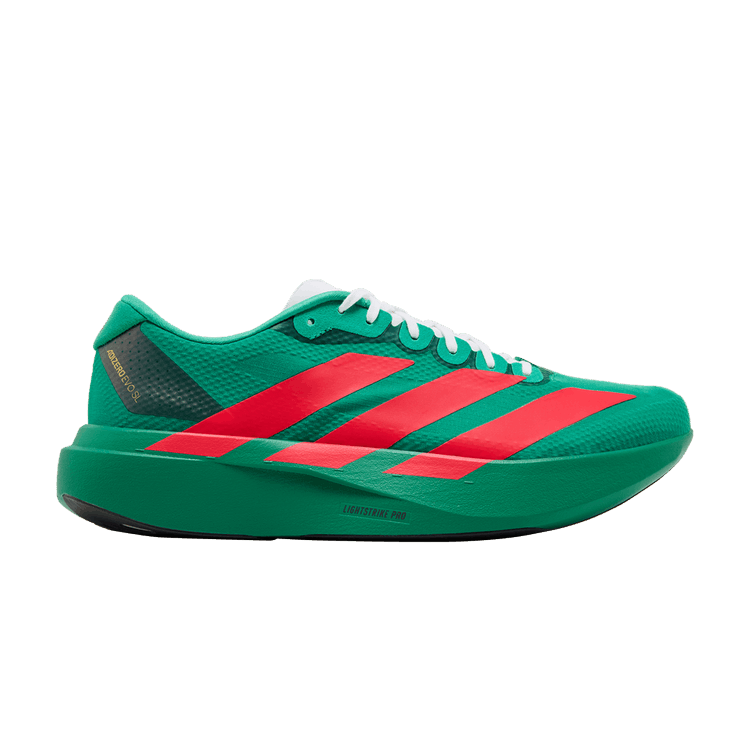 adidas Adizero Evo SL 'Court Green Lucid Red Cloud White' — Court Green/Lucid Red/Cloud White