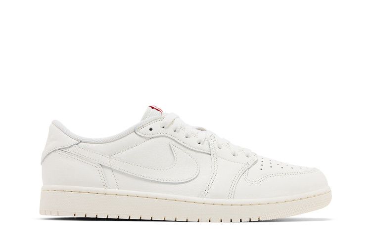 Air Jordan 1 Retro Low OG 'Sail' — Sail/Sail-University Red
