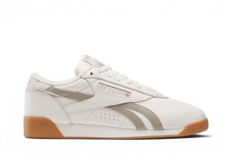 Reebok Wmns Freestyle Lo 'Chalk Grainy Grey' — Chalk/Grainy Grey/Gum