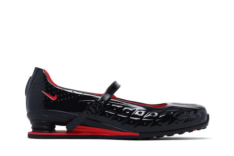LABELHOOD x Nike Wmns Shox Z Calistra 'Black University Red' — Black/Black/University Red/Black/University Red (2)