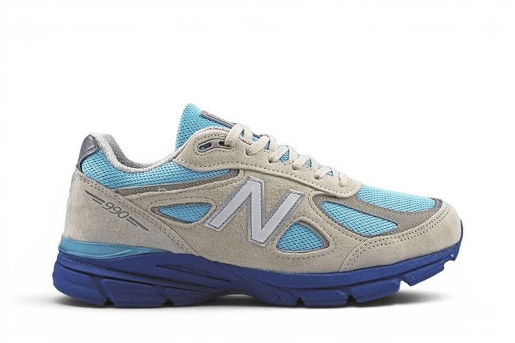 New Balance 990v4 Made in USA 'Moonbeam Cloud Blue' — Moonbeam/Cloud Blue/Magic Blue