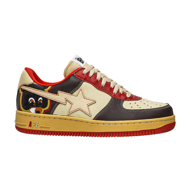 Kanye West x Bapesta FS-001 Low 'College Dropout' — Brown